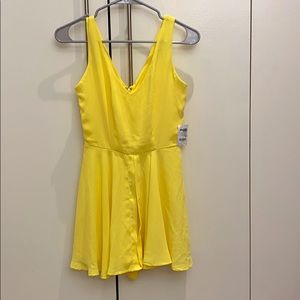 Charlotte Russe yellow XS dress